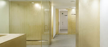 Antimicrobial copper surfaces in a medical clinic